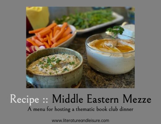 A menu for hosting a thematic book club dinner