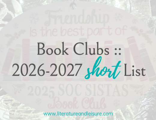 Book Club Selections Short List