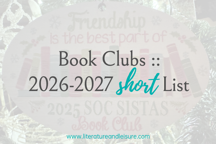 Book Club Selections Short List
